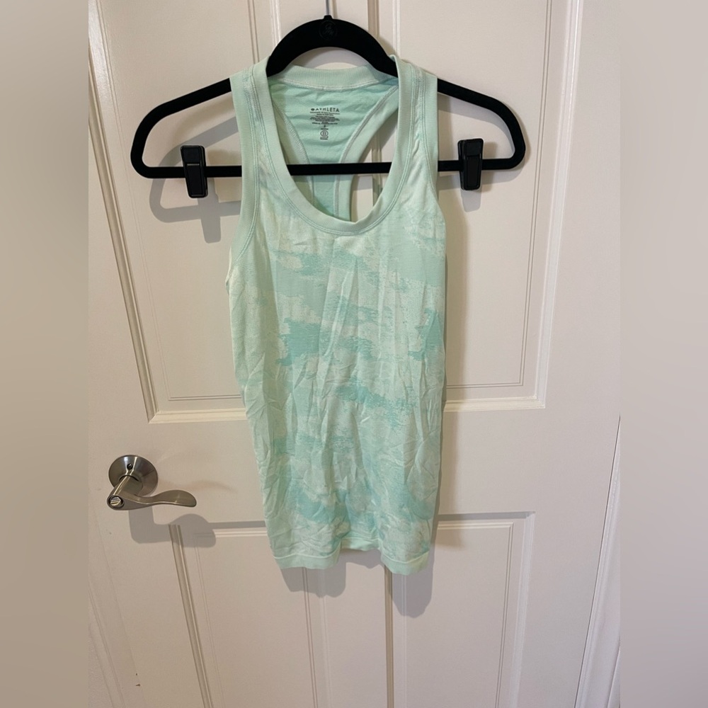 Turquoise Athleta  workout top size s